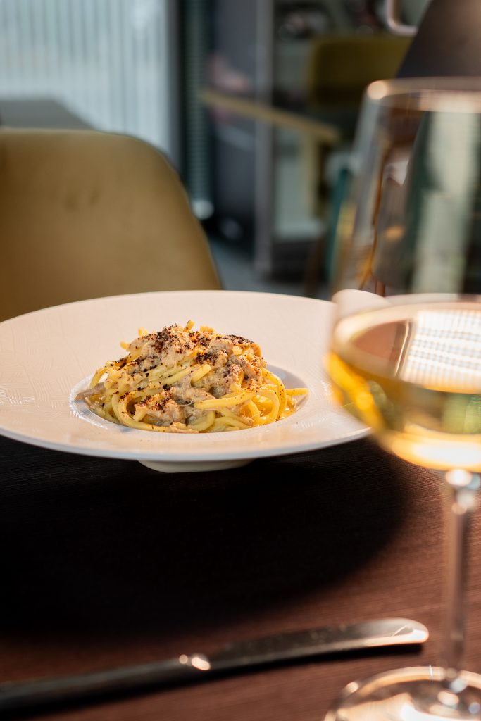Tonnarello al ragù di faraona